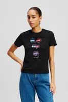 Bavlněné tričko Karl Lagerfeld IKON