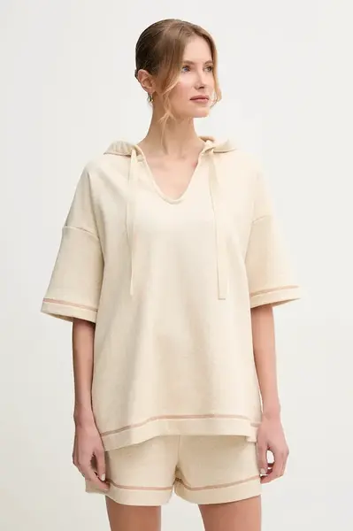 Mikina s příměsí lnu MM by MaxMara