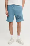 Kraťasy Lacoste pánské, modrá barva, GH0286