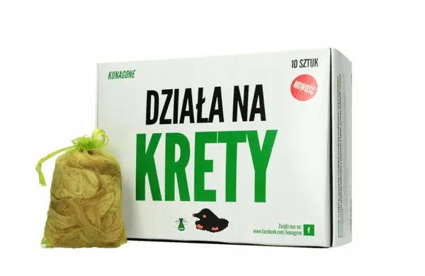 Kunagone Pachový odpudzovač krtkov KUNAGONE, set 10 ks