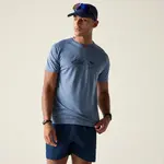 Pánské funkční tričko dare2b tech ii světle modrá l
