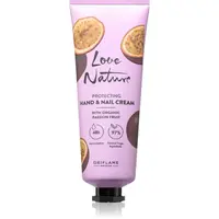 Oriflame Love Nature Organic Passion Fruit ochranný krém na ruky 75 ml