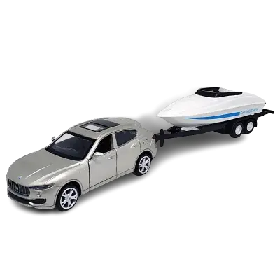 1:43 Maserati Levante SUV s přívěsem-člun