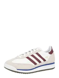 ADIDAS ORIGINALS Tenisky 'SL 72 RS'  svetlosivá / tmavočervená / biela
