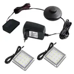 Osvetlenie Square 2 bodové biela neutrálne