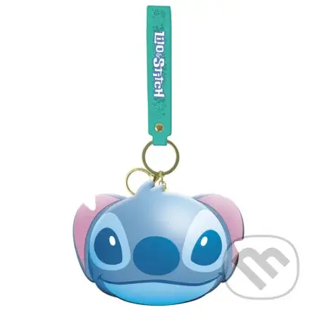 Kľúčenka s peňaženkou Lilo a Stitch, Stitch, modrá