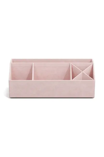 Stolní organizér Bigso Box of Sweden růžová barva