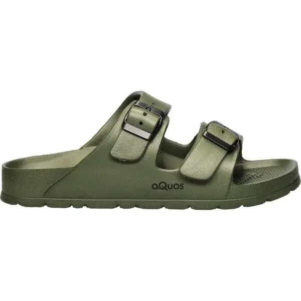 AQUOS HAMOR Pánske šľapky, tmavo zelená, veľkosť