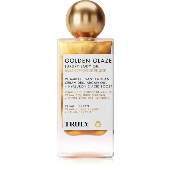 Truly Golden Glaze hydratační tělový olej s rozjasňujícím efektem 90 ml
