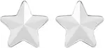 Preciosa Ocelové náušnice s matnou hvězdičkou Virgo 7343 10