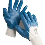 CERVA Pracovní rukavice HARRIER, polomáčený nitril, velikost 10