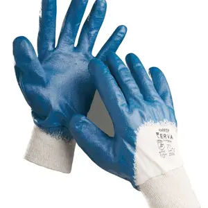 CERVA Pracovní rukavice HARRIER, polomáčený nitril, velikost 10