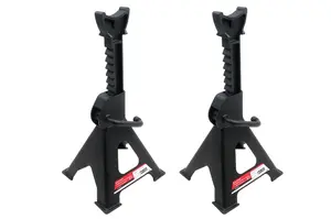 Podkládací stojánky - podpěry pod auto 3 t, 300-420 mm, sada 2 ks - QUATROS QS19231