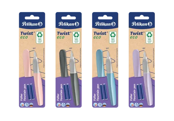 Pelikan - Pero bombičkové Twist eco