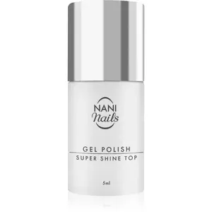 NaniNails NANI Super Shine Top vrchný lak na nechty s použitím UV/LED lampy 5 ml