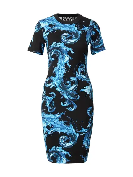 Versace Jeans Couture Šaty  vodová / čierna / biela