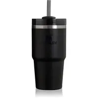 Stanley Quencher H2.O FlowState™ Tumbler tumbler z nehrdzavejúcej ocele s rúrkou malý Black 2.0 600 ml
