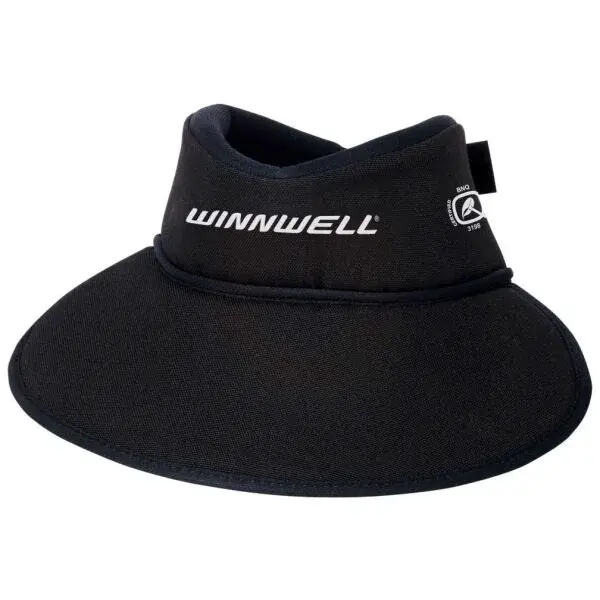 WINNWELL BASIC Hokejový nákrčník, černá, velikost