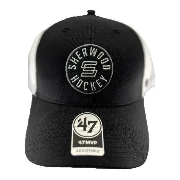 SHERWOOD HOCKEY YTH Kšiltovka, černá, velikost UNI