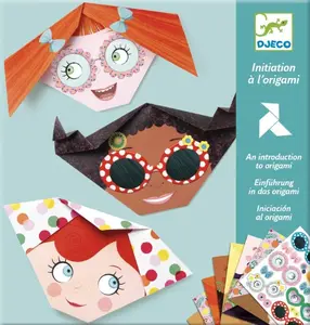 Origami Dívčí obličeje