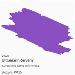 Akvarelová barva Umton 2,6ml – 2260 ultramarin červená