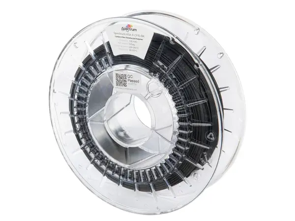 Spectrum 80726 3D filament, ASA-X CF10, 1,75mm, 500g, Černý (Black)