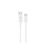 Dudao L2sT kabel USB-A - USB-C, 6A, 1,2 m, bílý