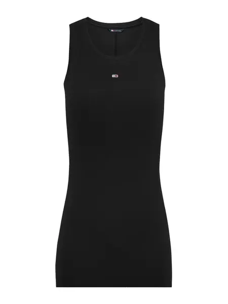 Tommy Jeans Šaty 'ESSENTIAL'  čierna