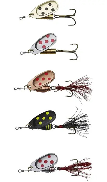 Dam třpytky spinner pack 7 g box 5 ks