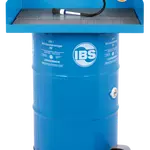 Mycí stůl typ KP 200 litrů, nosnost 80 kg, elektrické čerpadlo, štětec - IBS Scherer