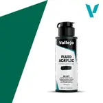 Akrylová barva Vallejo Fluid 100ml – 407 Phtalo Green