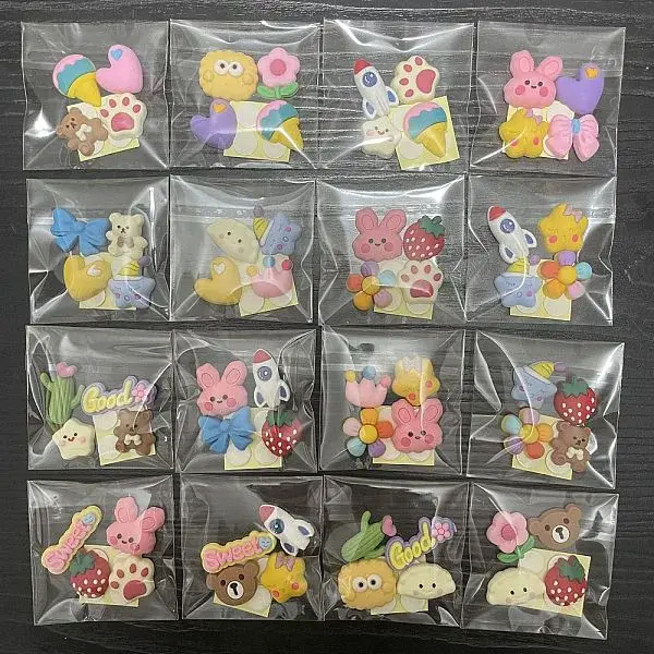 Self-Adhesive Opaque Resin Cabochons