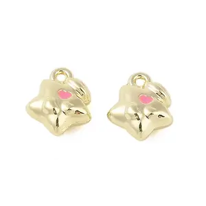 Rack Plating Alloy Enamel Charms