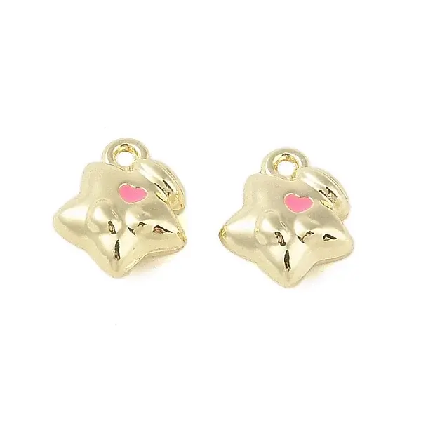 Rack Plating Alloy Enamel Charms