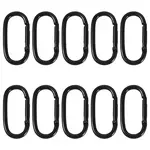 10Pcs Alloy Spring Gate Rings