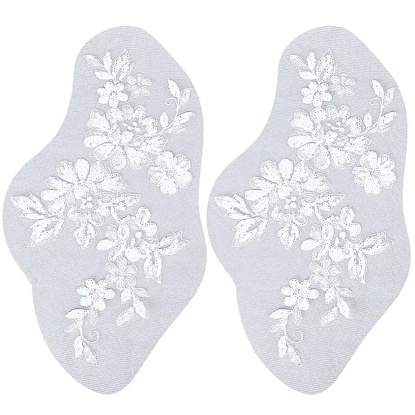 Flower Polyester Embroidery Sew on Appliques