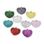 Electroplate Opaque Acrylic Pendants