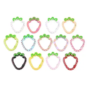 Alloy Spring Gate Rings