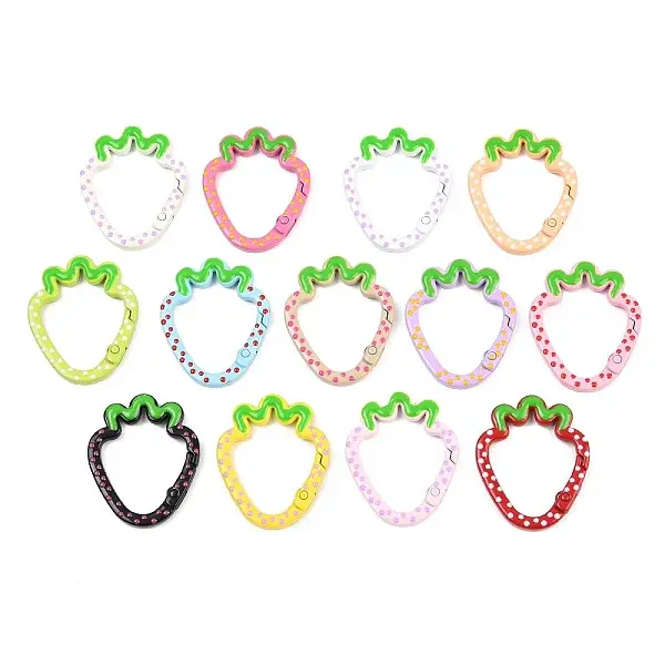 Alloy Spring Gate Rings