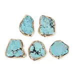 Dyed Natural Howlite Beads