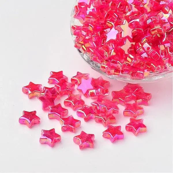 Eco-Friendly Transparent Acrylic Beads