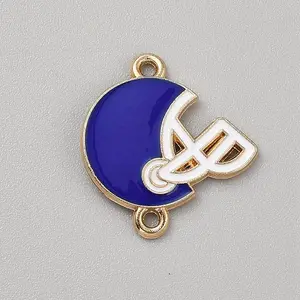Zinc Alloy Enamel Sport Connector Charms
