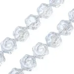 Electroplate Glass Beads Strands