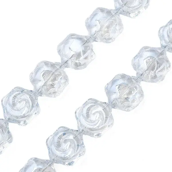 Electroplate Glass Beads Strands