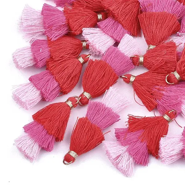 Polycotton(Polyester Cotton) Tassel Pendant Decorations