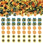 90G Handmade Polymer Clay Beads