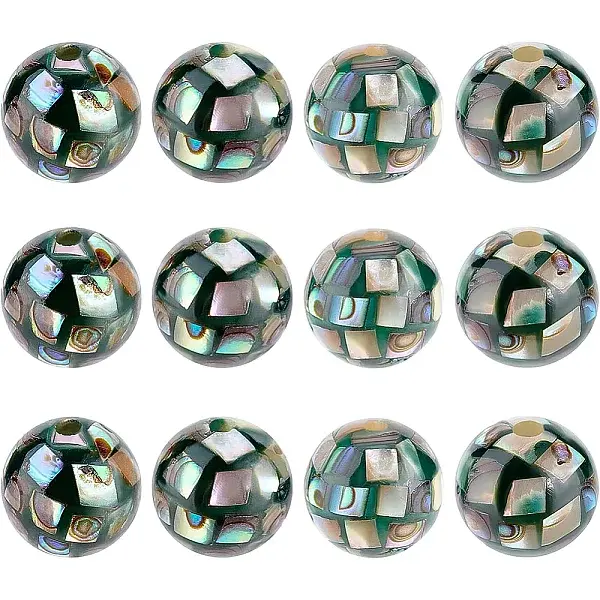 Opaque Resin Beads
