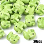 20Pcs Handmade Porcelain Beads