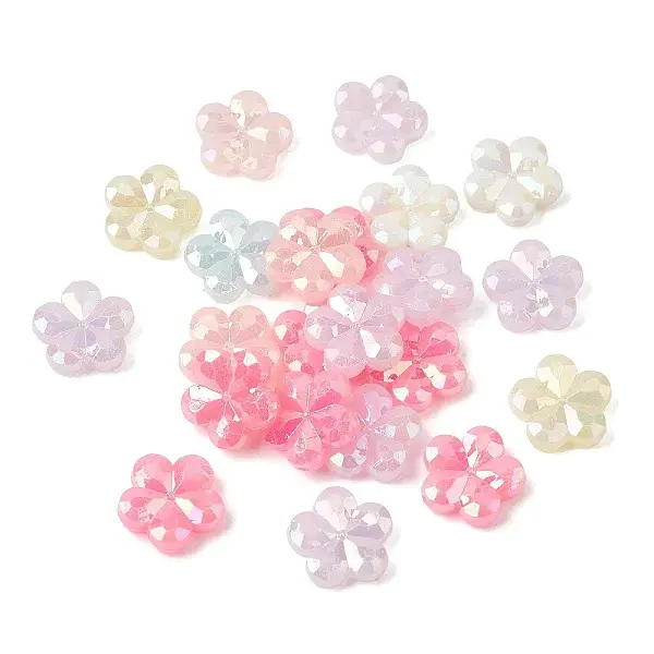 UV Plating Opaque Acrylic Beads