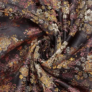 Flower Pattern Polyster Fabrics